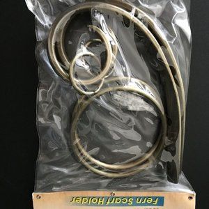 NWT Scarf and Towel Ring Holder, Home Decor Interior Accents Fern
